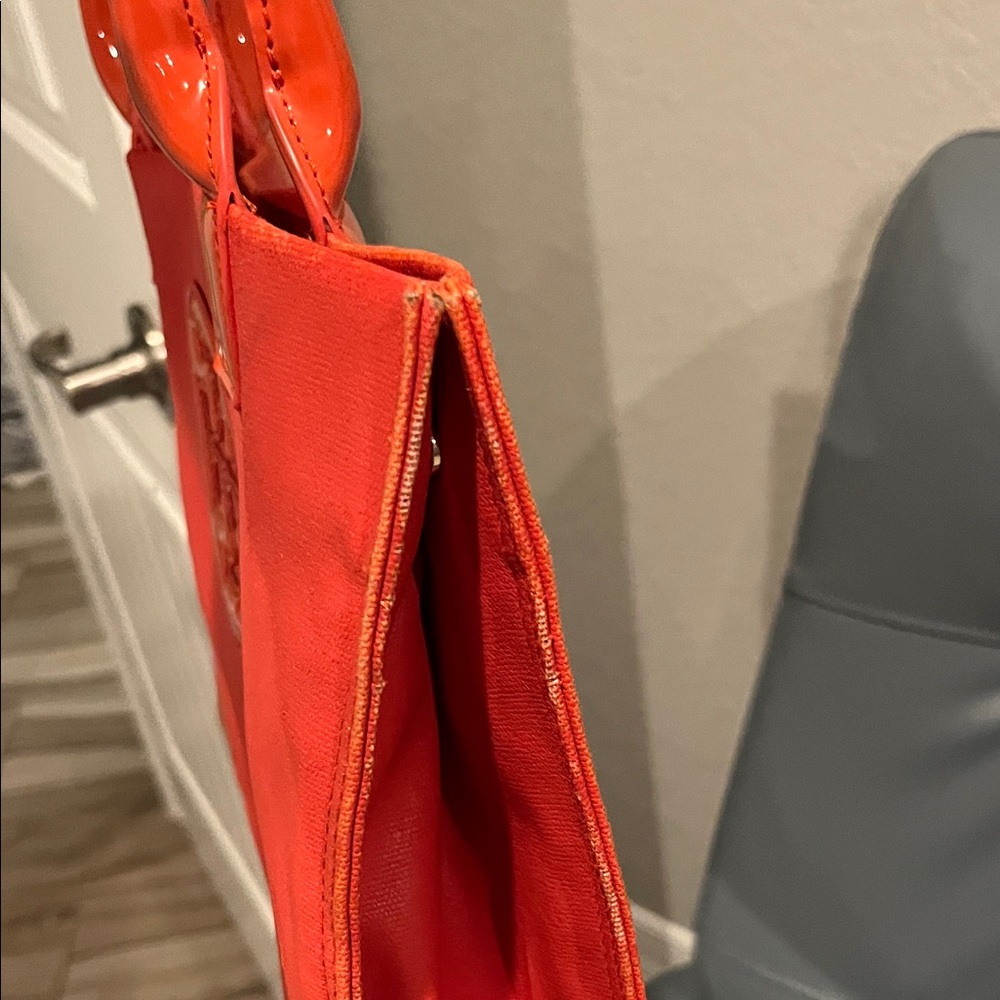 Tory Burch orange-red Tote Bag - Picture 13 of 14